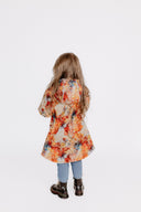 Girls' Softshell Coat Orange Time