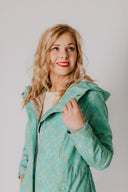 Sieviešu Softshell mētelis Mint Golden Corals