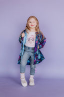 Girls' Softshell Coat Ink