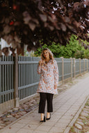 Sieviešu Softshell mētelis Beige FLowers