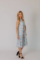 Dress Light Blue Feathers