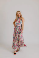 Dress Fuschia Lilies