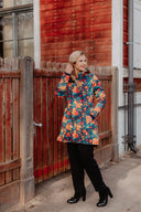 Sieviešu Softshell mētelis Vintage Flowers