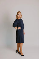 Sweater dress Dark blue
