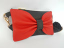 Hip bag Red Mini Clutch