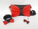 Hip bag Red Mini Clutch