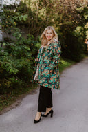 Sieviešu Softshell mētelis Black Floral