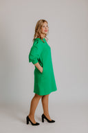 Sweater dress Bright green