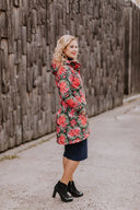 Sieviešu Softshell mētelis Red Garden