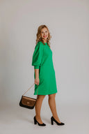 Sweater dress Bright green