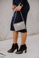 Clutch soma Grey Suede
