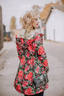 Clutch bag Dark Green Pony