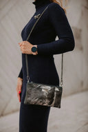 Clutch bag Dark Green Pony