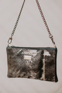 Clutch bag Dark Green Pony