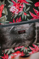 Clutch bag Dark Green Pony