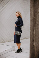 Clutch bag Dark Green Pony