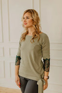 Home and leisure suit Khaki Green Dreamer