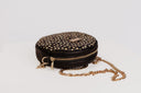 Round Gold Dots Handbag