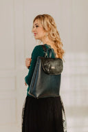 Backpack Dark Green Pony