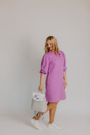 Sweater dress Lilac