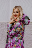 Sieviešu Softshell mētelis Mint Exotic Orchids