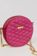 Handbag Round Fuschia