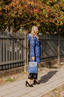 Backpack Blue Flowers