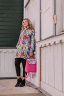 Backpack Fuchsia Peonies