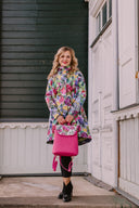 Backpack Fuchsia Peonies