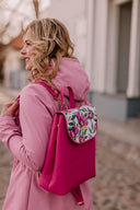 Backpack Fuchsia Peonies