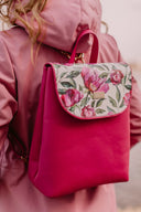 Backpack Fuchsia Peonies