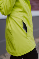Sieviešu Softshell mētelis Lime Green