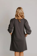 Sweater dress Dark grey