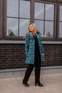 Sieviešu Softshell mētelis Blue Leaves