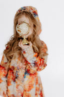 Girls' Softshell Coat Orange Time