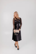 Velvet Slip Dress Karla Velvet Black