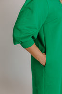 Sweater dress Bright green