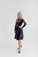 Velvet Dress Bella Anthracite