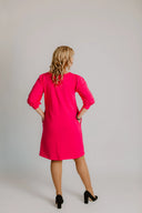 Jumper dress Fuchsia