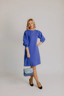 Sweater dress Bright blue