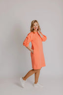 Sweater dress Peach