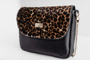 Handbag - Baguette type Black Leopard