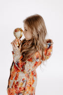 Girls' Softshell Coat Orange Time