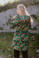 Sieviešu Softshell mētelis Black Floral