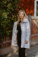 Sieviešu Softshell mētelis White Flowers