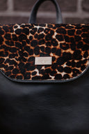 Backpack Black Leopard