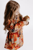 Girls' Softshell Coat Orange Time