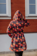 Sieviešu Softshell mētelis Orange Peonies