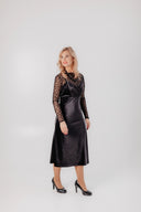 Velvet Slip Dress Karla Velvet Black