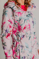 Women's Softshell Coat Pink Spring Meadow